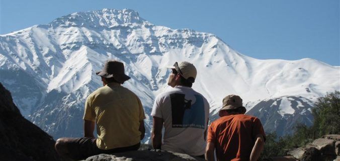 Escalada em rocha no Chile | + neve e água caliente | Rio Caminhadas.com.br